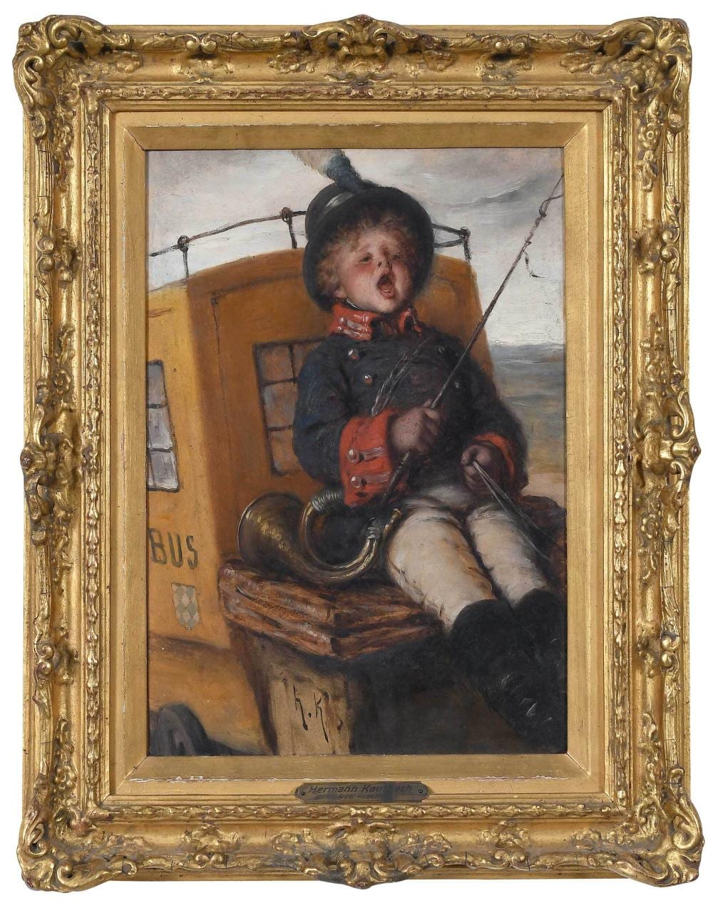 hermann von kaulbach · Brunk Auctions · 2022-11-11 Hermann Kaulbach comparable auction result: hermann von kaulbach
