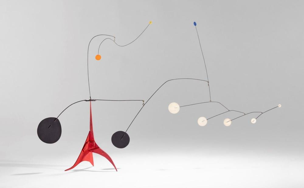 Alexander Calder (1898-1976) Untitled standing mobile—sheet metal, wire and comparable sale