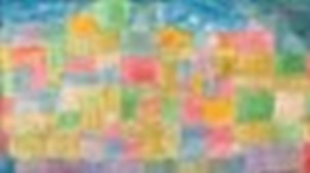 Paul Klee comparable auction result: paul klee 1879 1940 bunte landschaft oil and tempera on incised plaster o