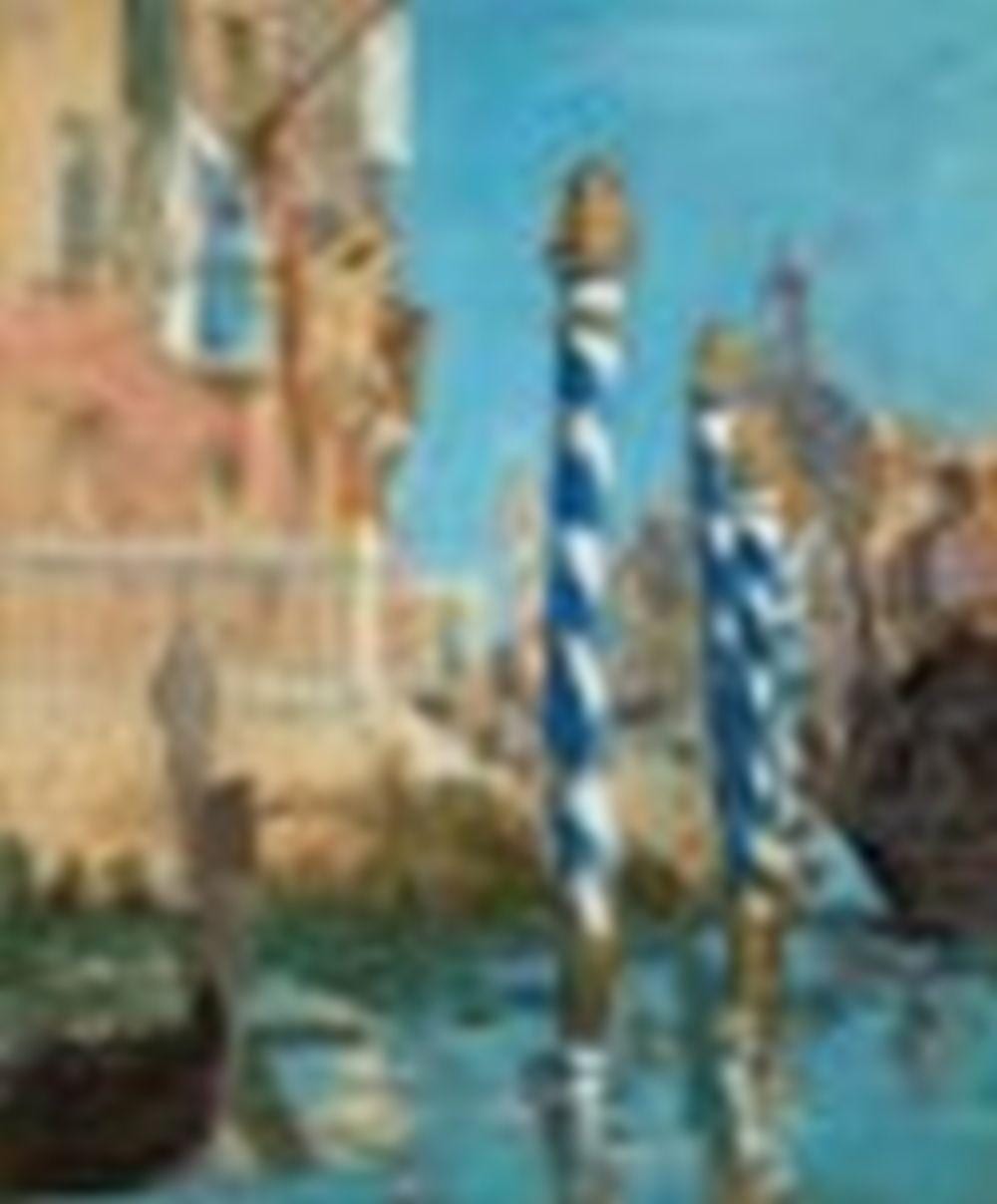 Edouard Manet comparable auction result: edouard manet 1832 1883 le grand canal venise oil on canvas 22 5 8 x 18