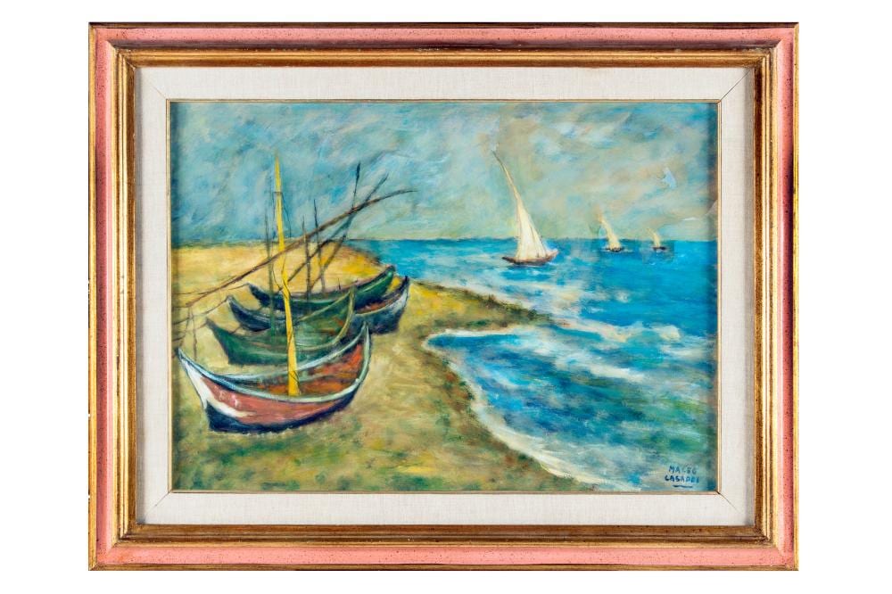 Maceo Casadei comparable auction result: maceo casadei barche a riva