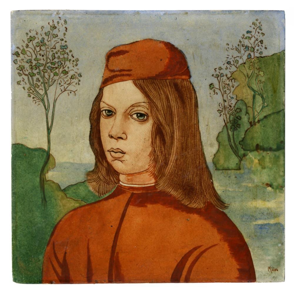 adolphe milich ritratto maschile di modello botticelliano · Gonnelli Casa d'Aste · 2022-11-30 Adolphe Milich comparable auction result: adolphe milich ritratto maschile di modello botticelliano