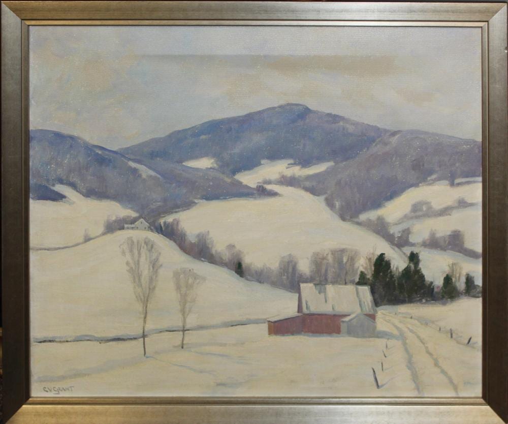 Cecil Vezin Grant comparable auction result: cecil vezin grant vt 1880 1953 vermont hills
