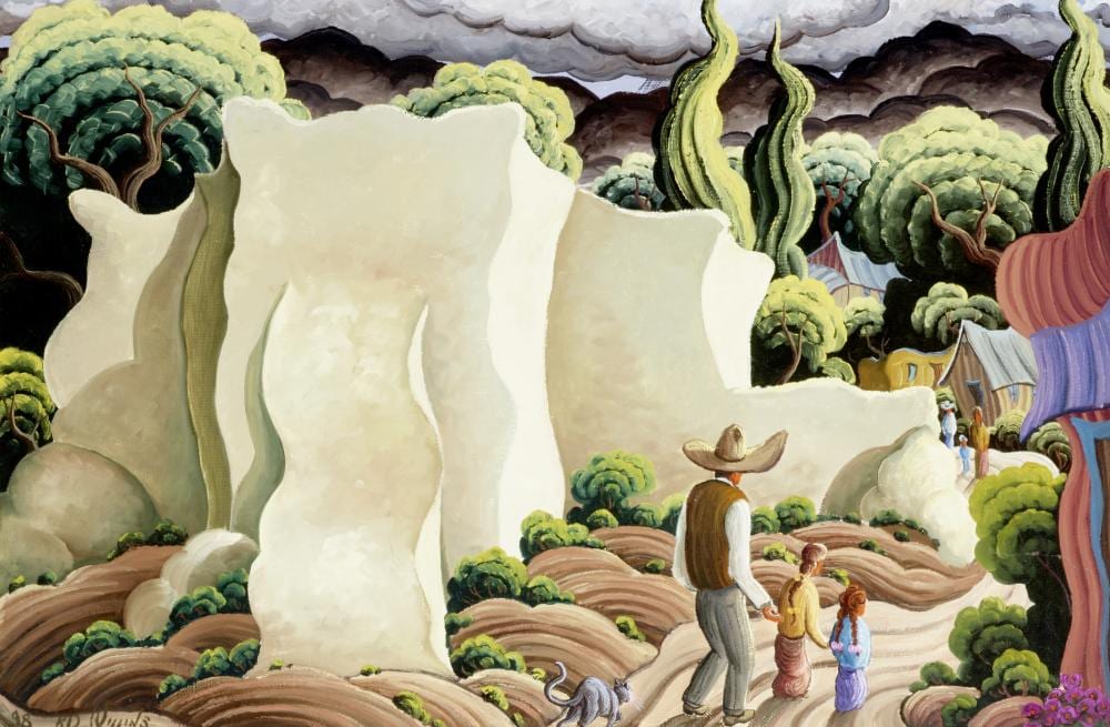 Kim Douglas Wiggins comparable auction result: kim douglas wiggins born 1960 el domingo 24 x 36 in framed 29 1 2 x 41 1 2 in