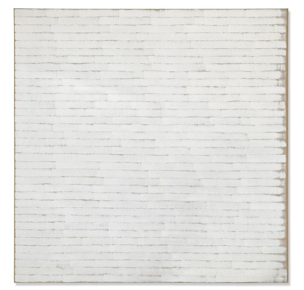 Robert Ryman (B. 1930-2019) Untitled [Winsor] Winsor White oil on stretched comparable sale