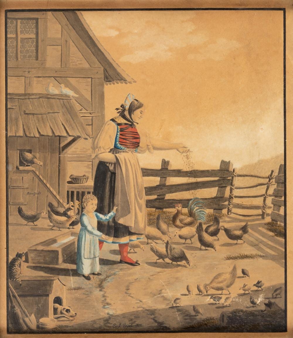 Carl Christian Vogel von Vogelstein comparable auction result: carl christian vogel von vogelstein 1788 1868