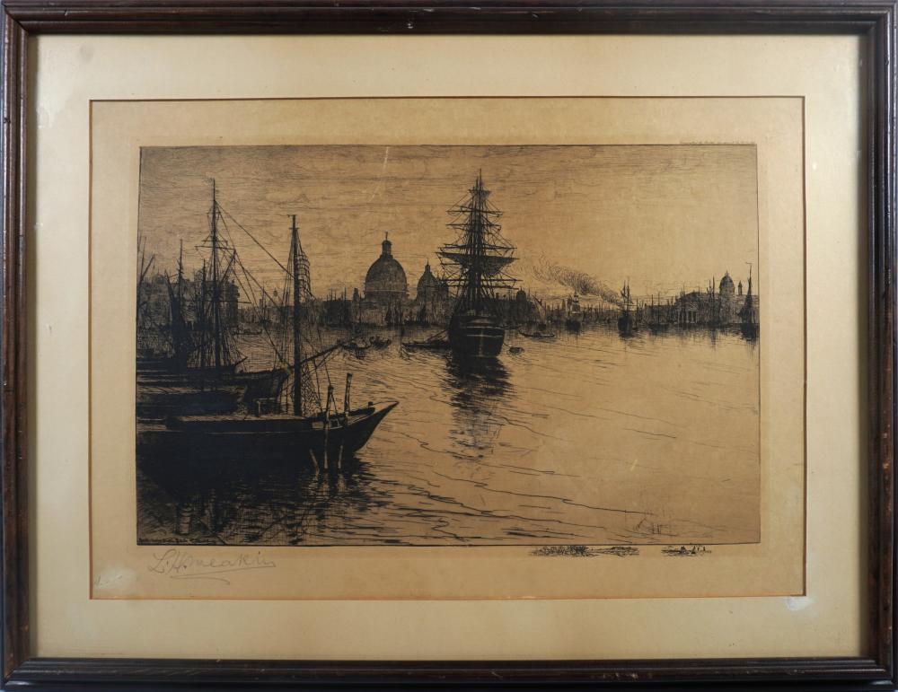 lewis henry meakin american 1850 1917 santa maria della salute venice 1886 etching · Potomack Company · 2022-11-09 Lewis Henry Meakin comparable auction result: lewis henry meakin american 1850 1917 santa maria della salute venice 1886 etching