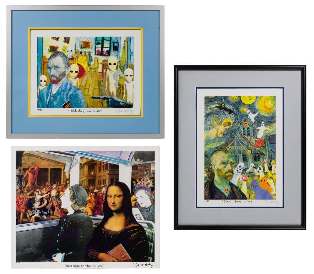 nelson de la nuez cuban american b 1959 lithograph assortment · Leonard Auction · 2022-11-13 Nelson De La Nuez comparable auction result: nelson de la nuez cuban american b 1959 lithograph assortment