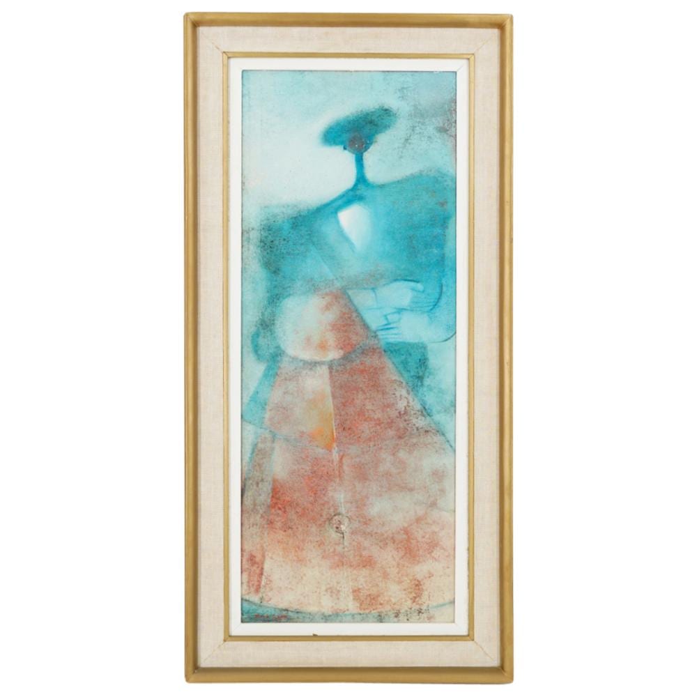 Mario Lopez Cano comparable auction result: mario lopez cano mexico b 1928 oil on board painting