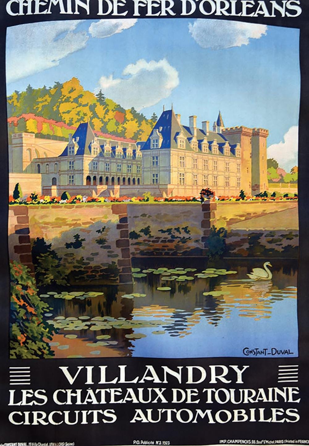 Constant (1877) Duval comparable auction result: ch teau de villandry