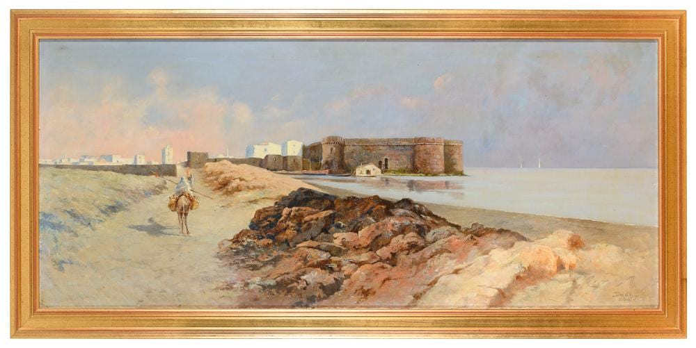 Alberto Rossi comparable auction result: oil painting by alberto rossi