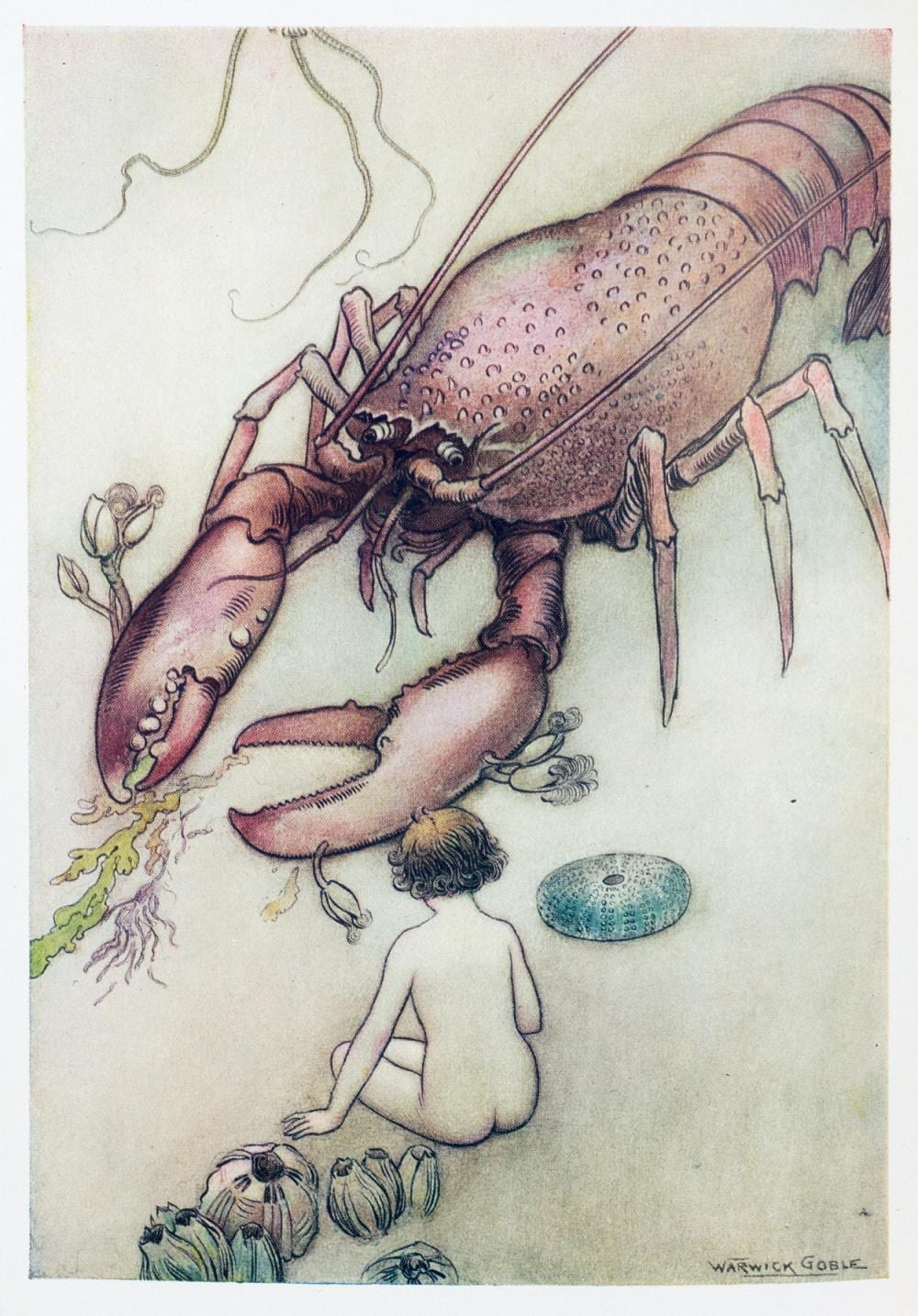 Warwick Goble comparable auction result: warwick goble charles kingsley the water babies