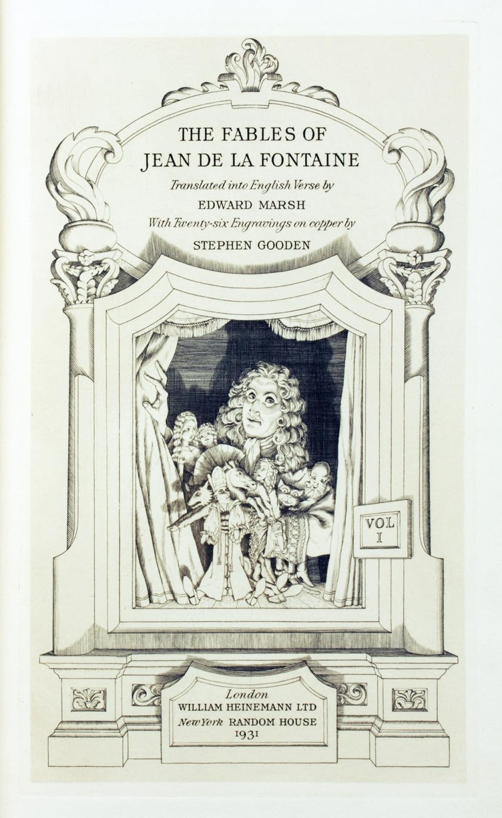 Stephen Gooden comparable auction result: stephen gooden jean de la fontaine the fables