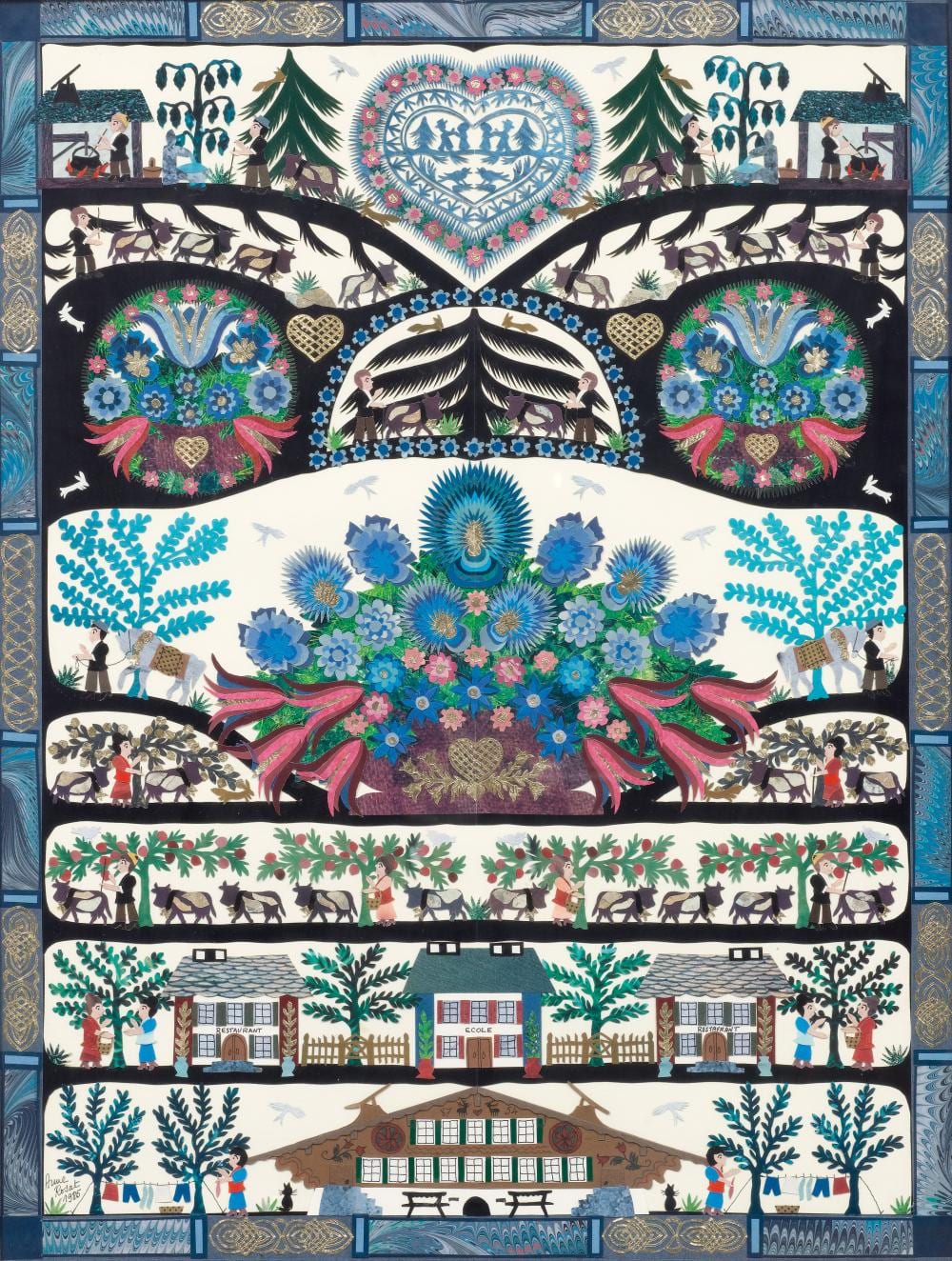 Anne Rosat comparable auction result: anne rosat