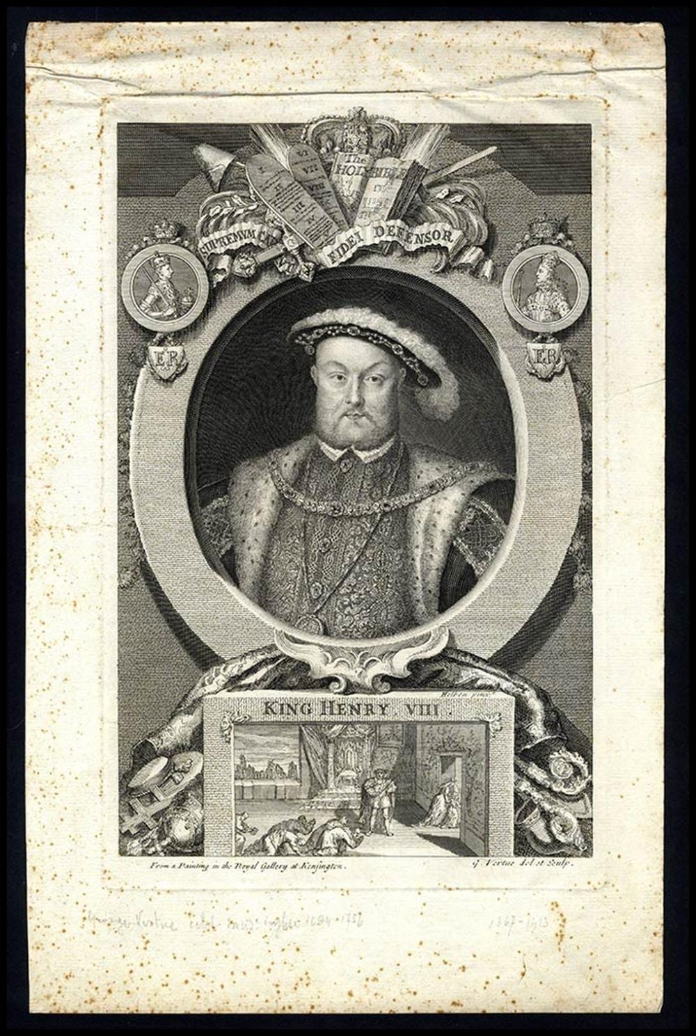 george vertue 1684 1756 king henry viii · Bertolami Fine Art s.r.l. · 2022-11-22 George Vertue comparable auction result: george vertue 1684 1756 king henry viii