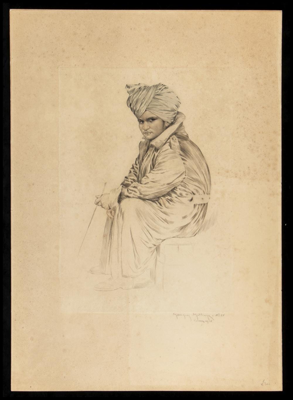 maurice milli re 1871 1946 a boy with a turban 1915 · Bertolami Fine Art s.r.l. · 2022-11-22 Maurice Millière comparable auction result: maurice milli re 1871 1946 a boy with a turban 1915