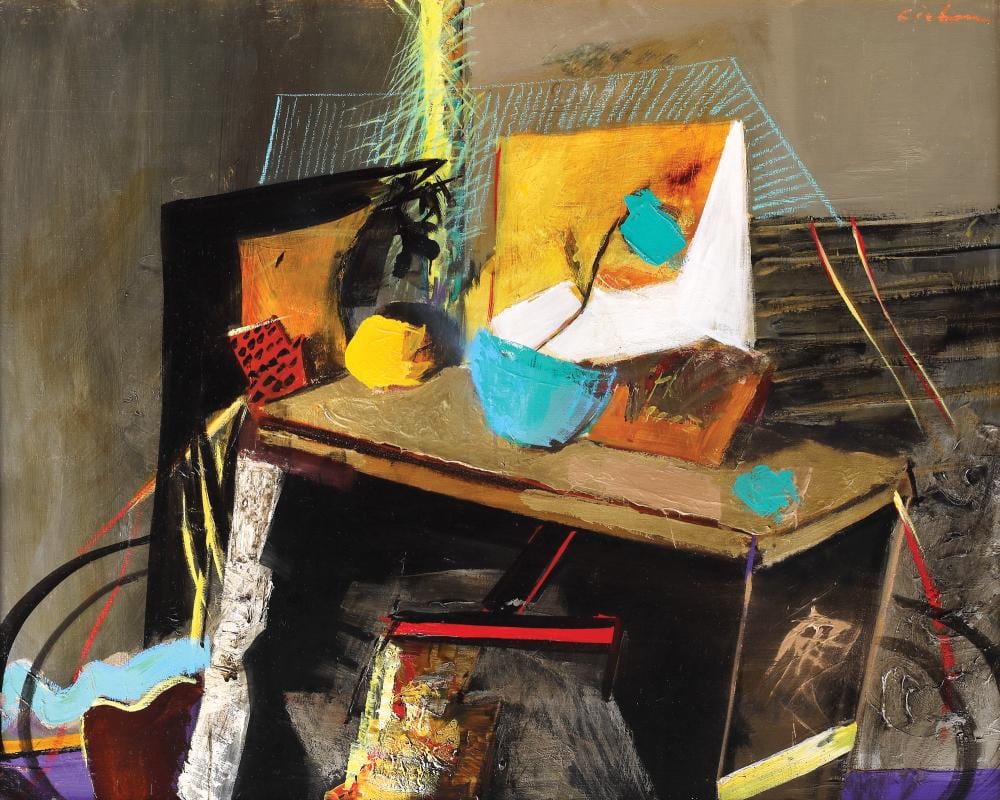 Mircea Ciobanu comparable auction result: mircea ciobanu la table instable