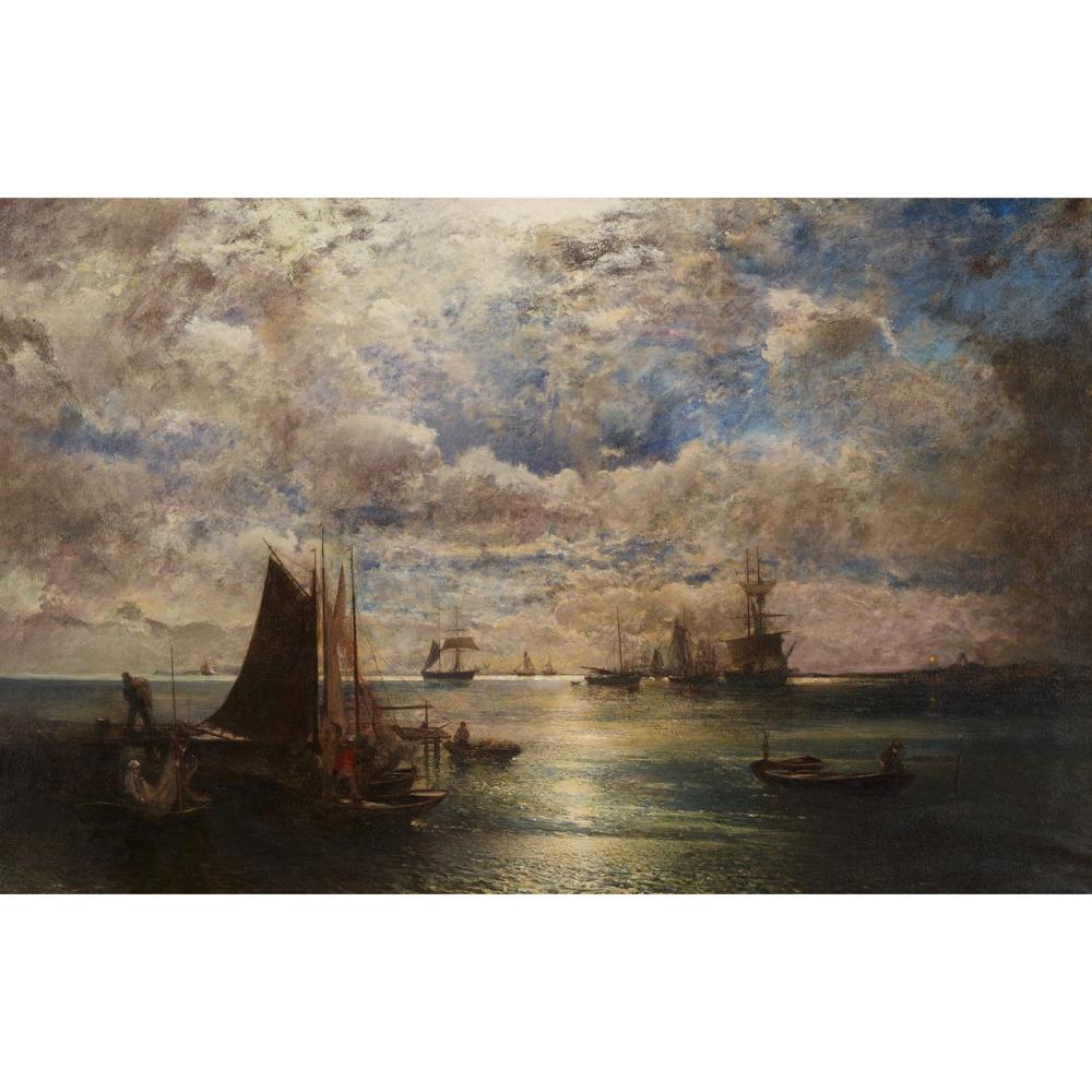 alfred wahlberg swedish 1834 1906 an august night at winga near gothenburg · Lyon & Turnbull · 2022-11-16 Alfred Wahlberg comparable auction result: alfred wahlberg swedish 1834 1906 an august night at winga near gothenburg