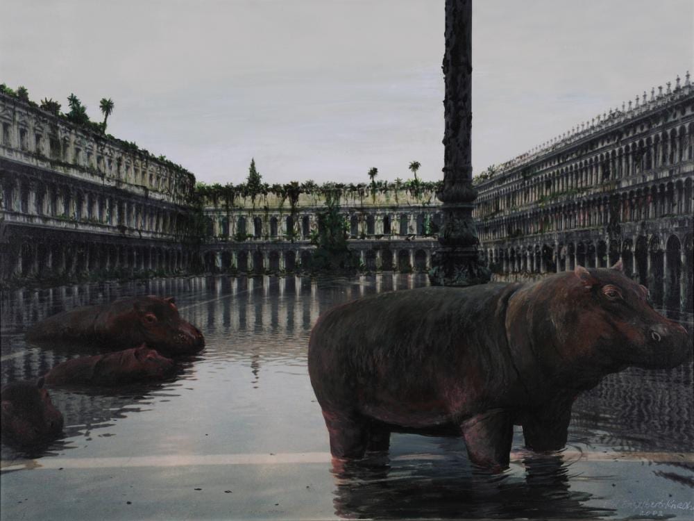 Fred Engelbert Knecht comparable auction result: fred engelbert knecht 1934 2010 piazza san marco