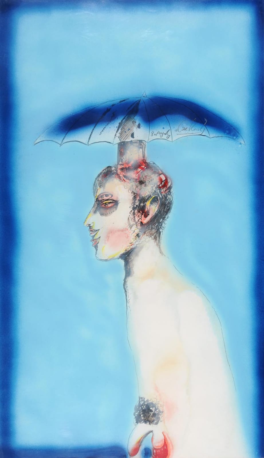 Alexaner Sadkowsky comparable auction result: alex sadkowsky 1934 untitled