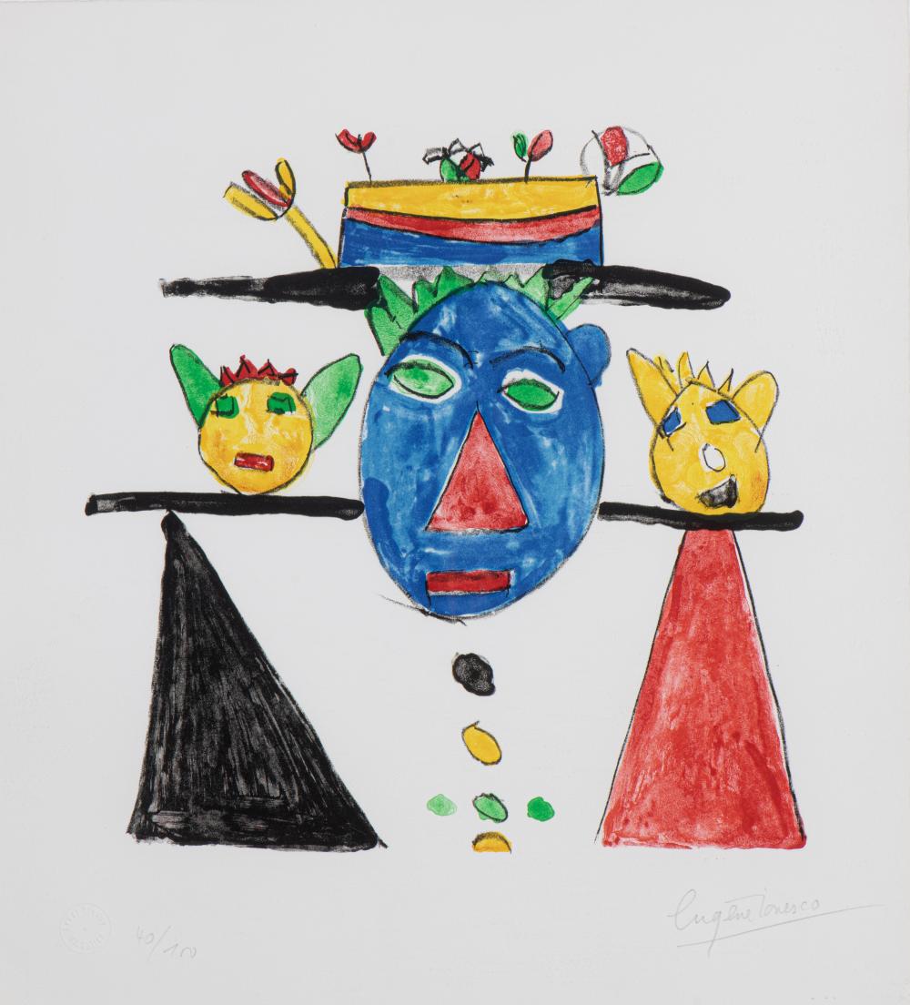 Eugene Ionesco comparable auction result: eugene ionesco french 1912 1994