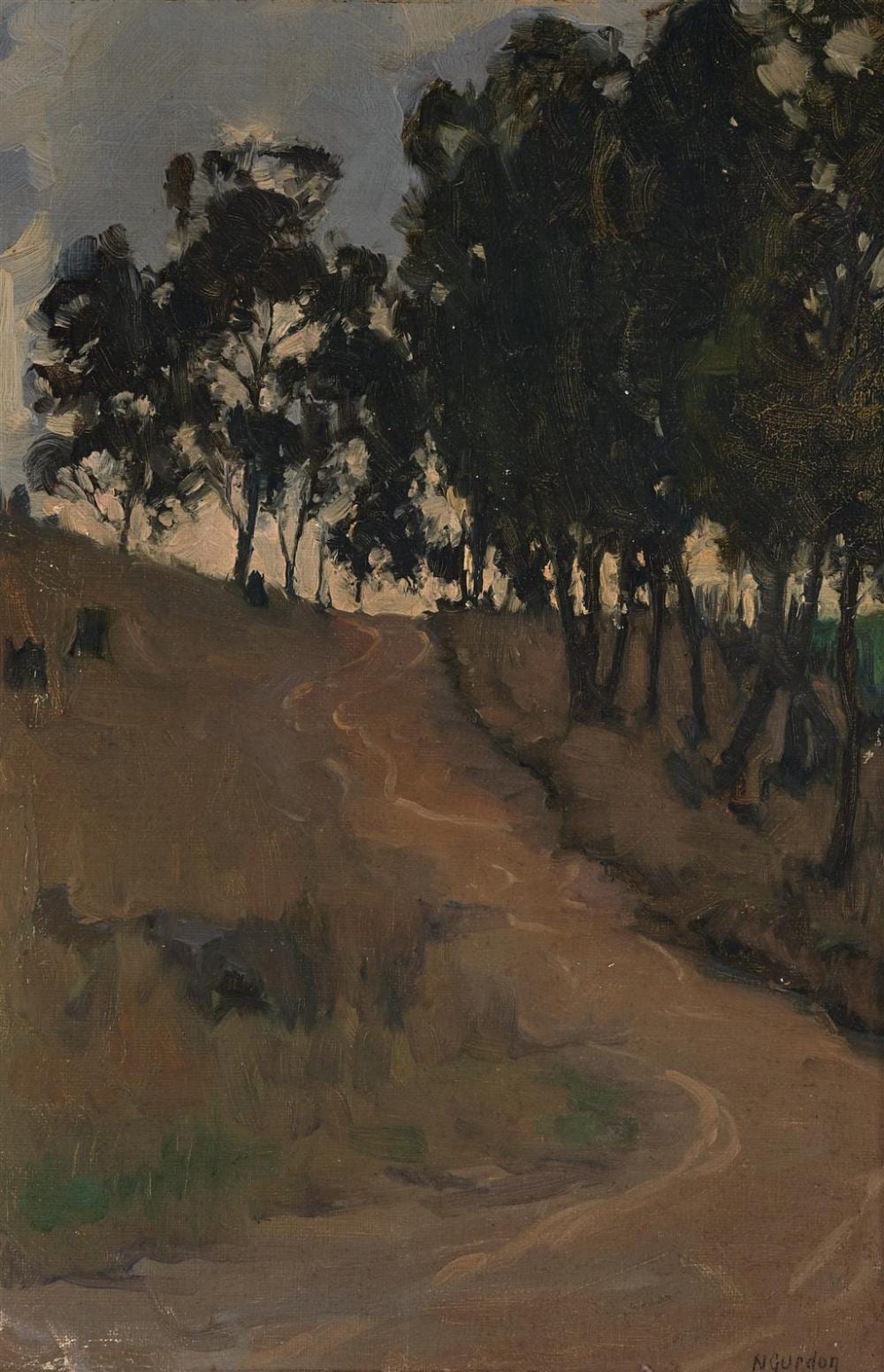 nora gurdon 1881 1974 winter day at hurstbridge oil on canvas laid on board 34 5 x 22 5 cm frame 42 x 30 x 3 cm signed lower · Lawsons · 2022-11-17 Nora Gurdon comparable auction result: nora gurdon 1881 1974 winter day at hurstbridge oil on canvas laid on board 34 5 x 22 5 cm frame 42 x 30 x 3 cm signed lower
