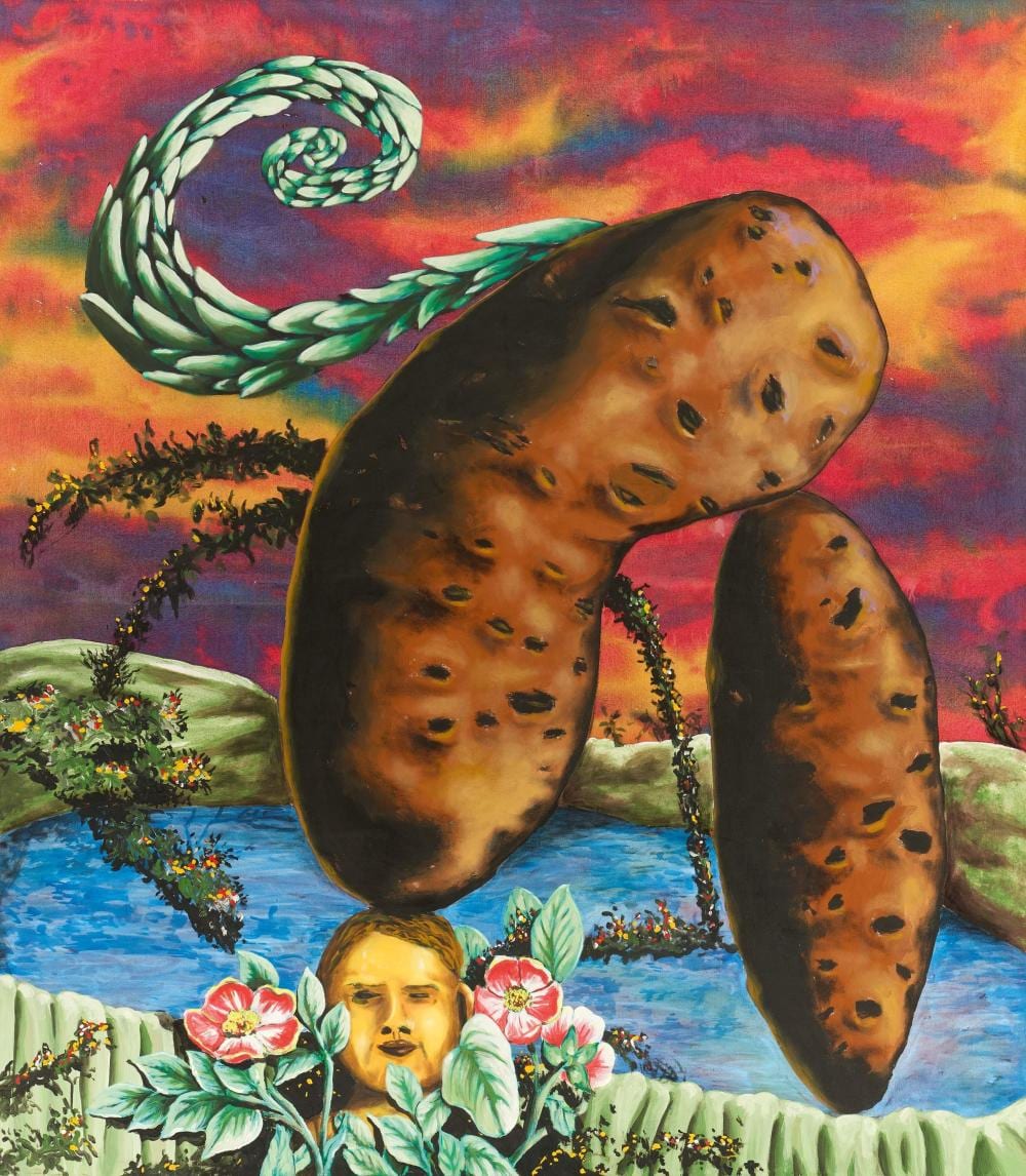 Hans Peter Adamski comparable auction result: hans peter adamski untitled