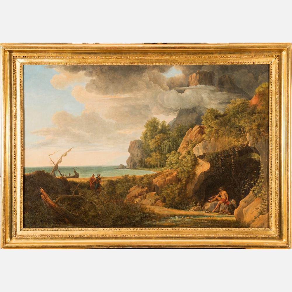 Pierre-Henri de Valenciennes comparable auction result: pierre henri de valenciennes 1750 1819 attributed
