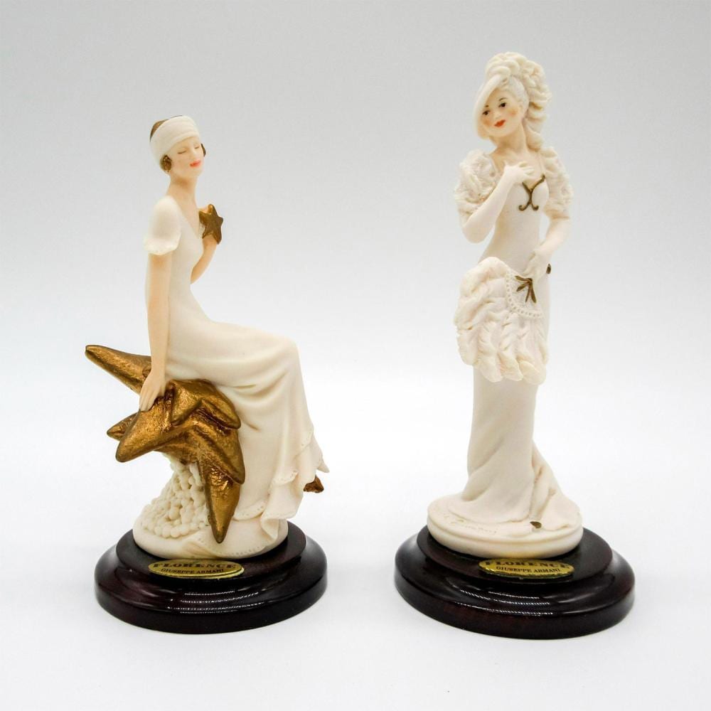 2pc Florence Giuseppe Armani Miniature Figurines sold by Lion and Unicorn, lot 261 — auction record photograph