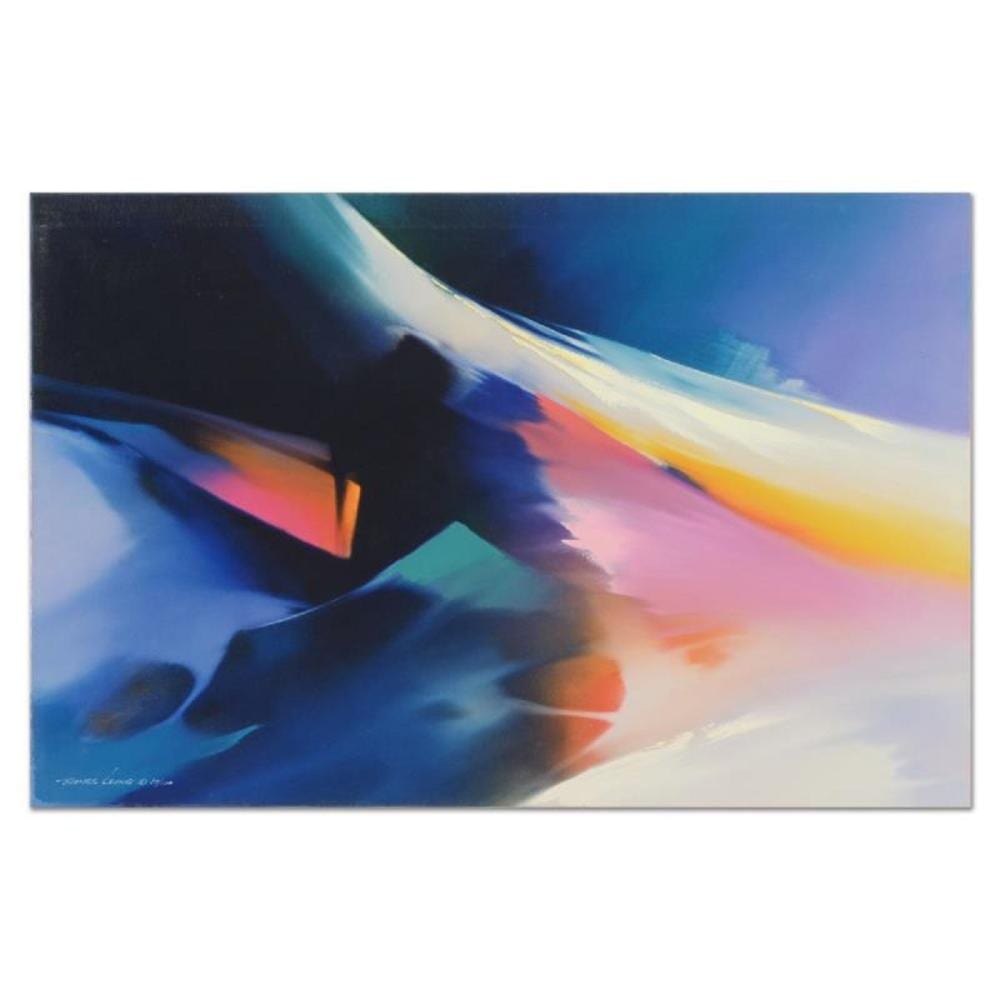 Thomas Leung comparable auction result: thomas leung kaleidoscope hand embellished limited edition on canvas numbered 10 100 and hand signed with letter of authenticity