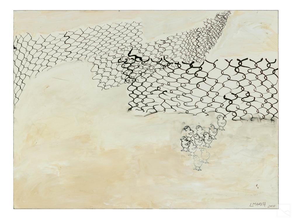 Lorna Marsh comparable auction result: lorna marsh 1949 2022 abstract wildlife painting