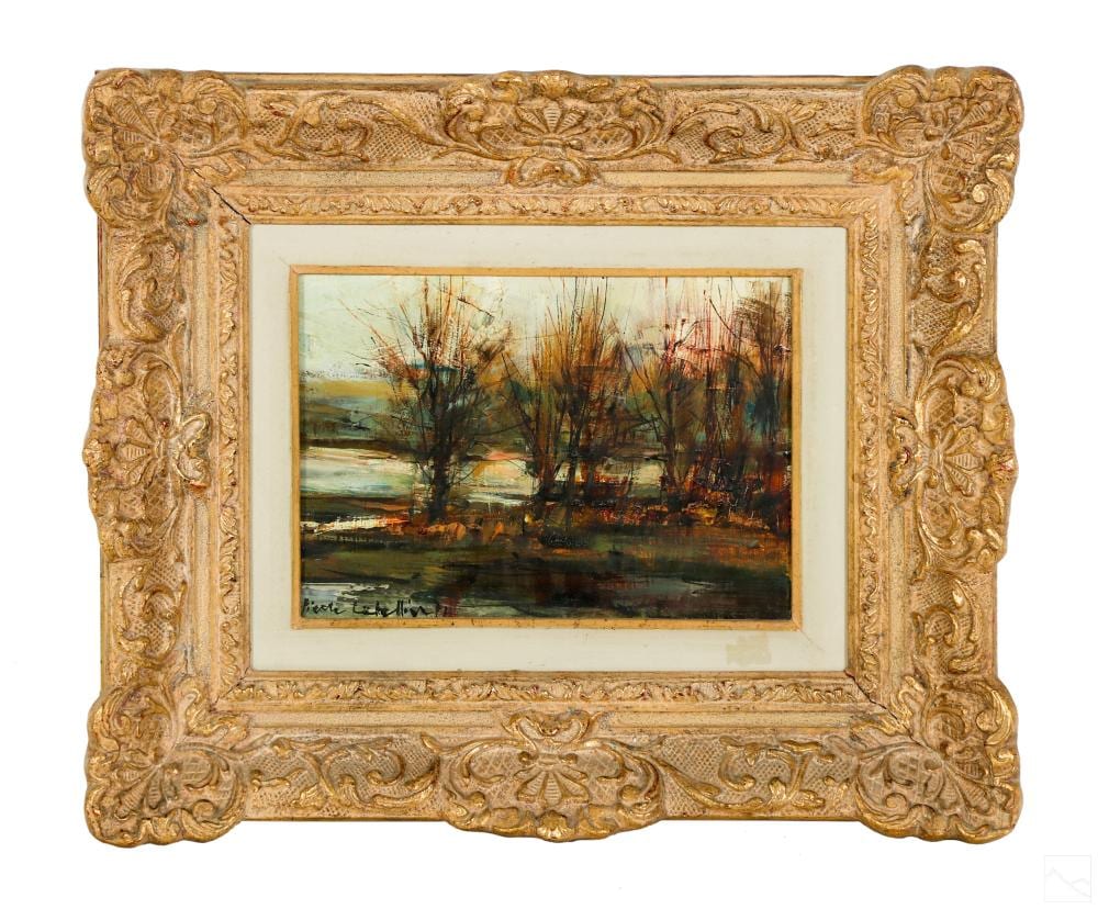 pierre letellier 1928 2000 mcm landscape painting · Hill Auction Gallery · 2022-11-30 Pierre (1928) Letellier comparable auction result: pierre letellier 1928 2000 mcm landscape painting