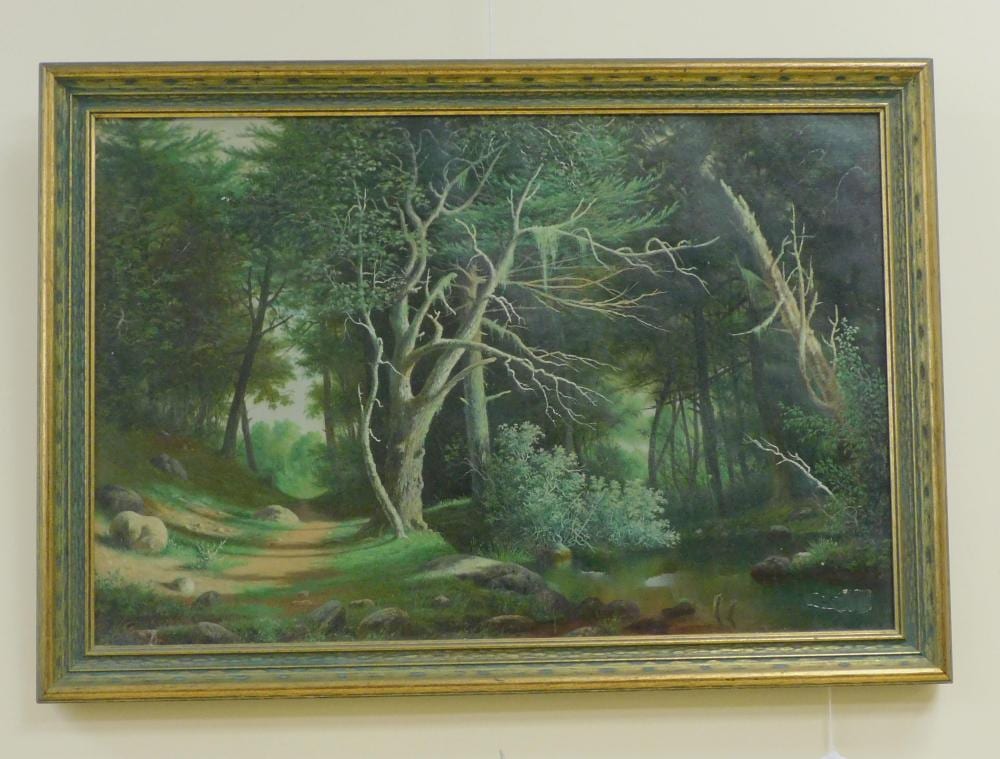 William Allen Wall comparable auction result: william allen wall 1801 1885 new bedford oil