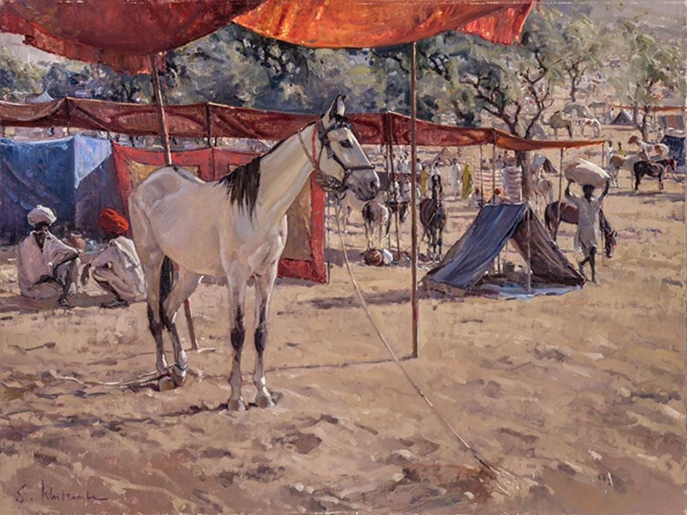 Susie Whitcombe comparable auction result: susie whitcombe marwari mare pushkar fair