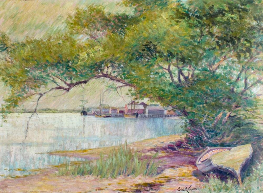 Edward Reynolds Kingsbury comparable auction result: edward reynolds kingsbury ma ca 1855 1940 oil painting
