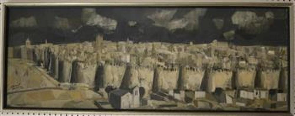 Daniel Merino Bodega comparable auction result: daniel merino spanish born 1941 avila oil on canvas signed lower left hand framed