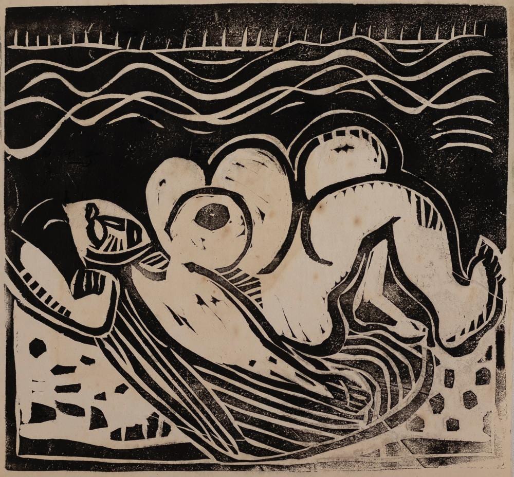 william h johnson 1901 1970 untitled reclining nude at the beach · Black Art Auction · 2022-11-19 William H. Johnson comparable auction result: william h johnson 1901 1970 untitled reclining nude at the beach