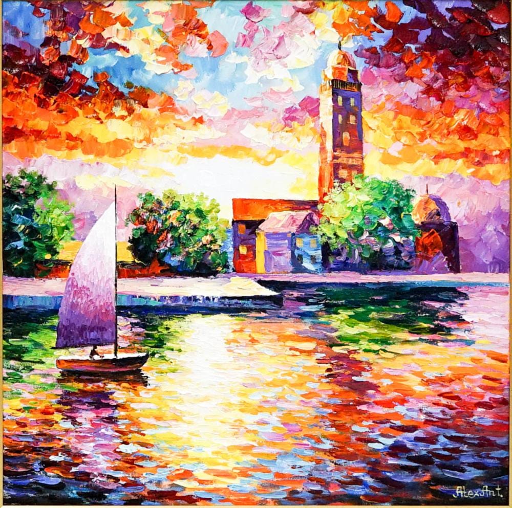 Alexander Antanenka comparable auction result: alexander antanenka original oil on canvas