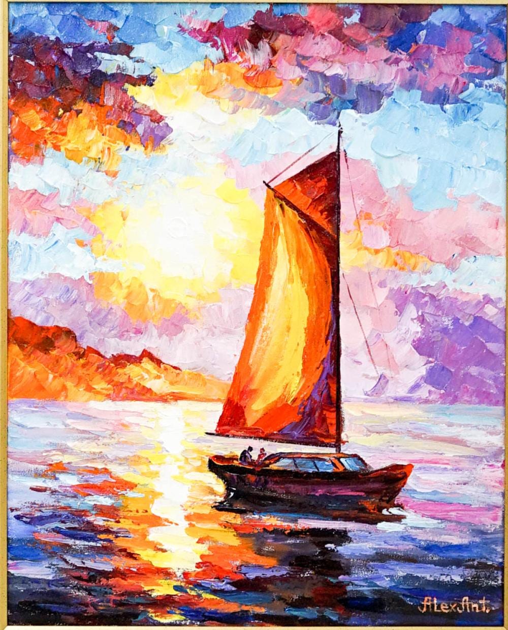 Alexander Antanenka comparable auction result: alexander antanenka original oil on canvas