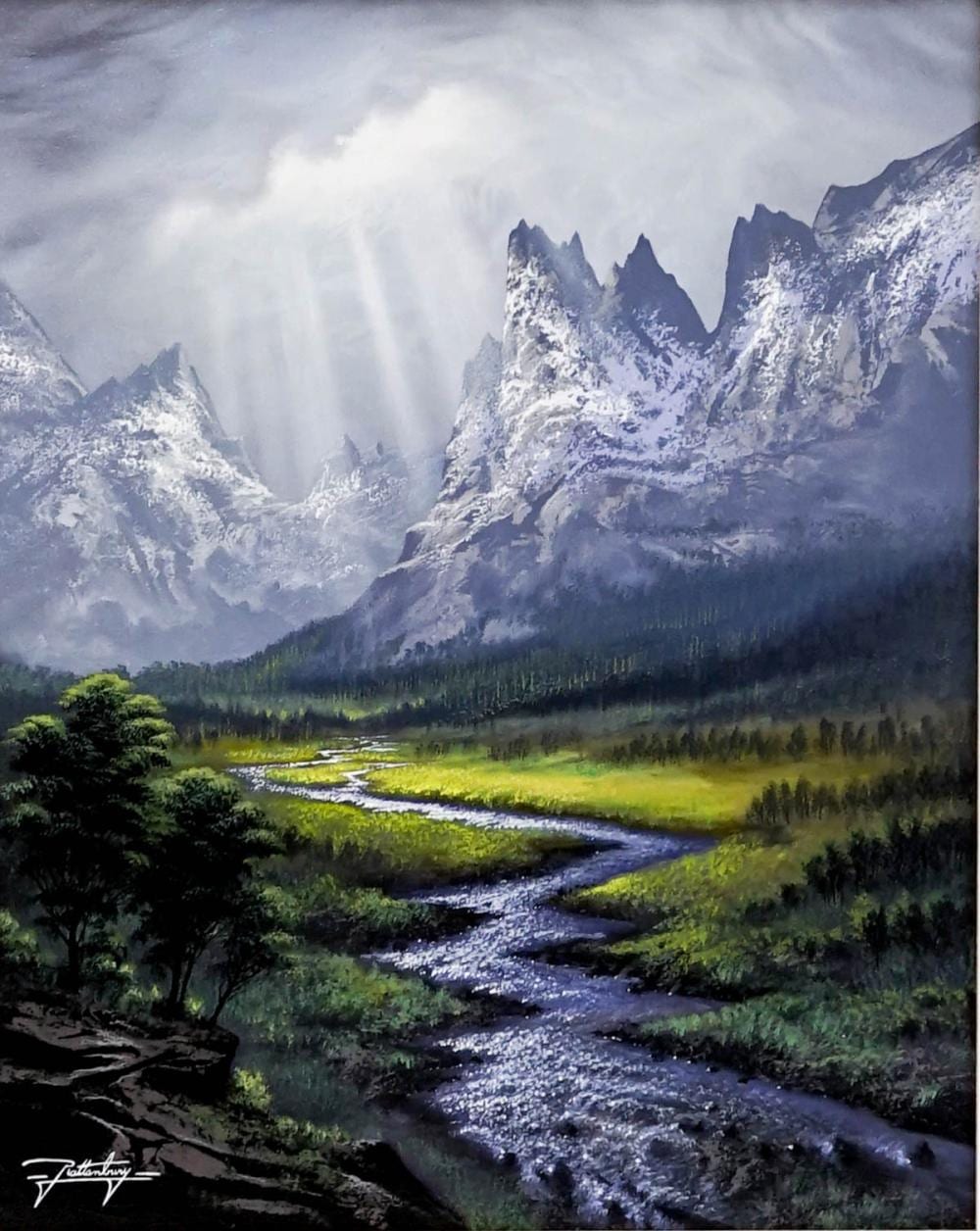 jon rattenbury original acrylic on canvas · Grant Zahajko Auctions, LLC · 2022-12-01 Jon Rattenbury comparable auction result: jon rattenbury original acrylic on canvas