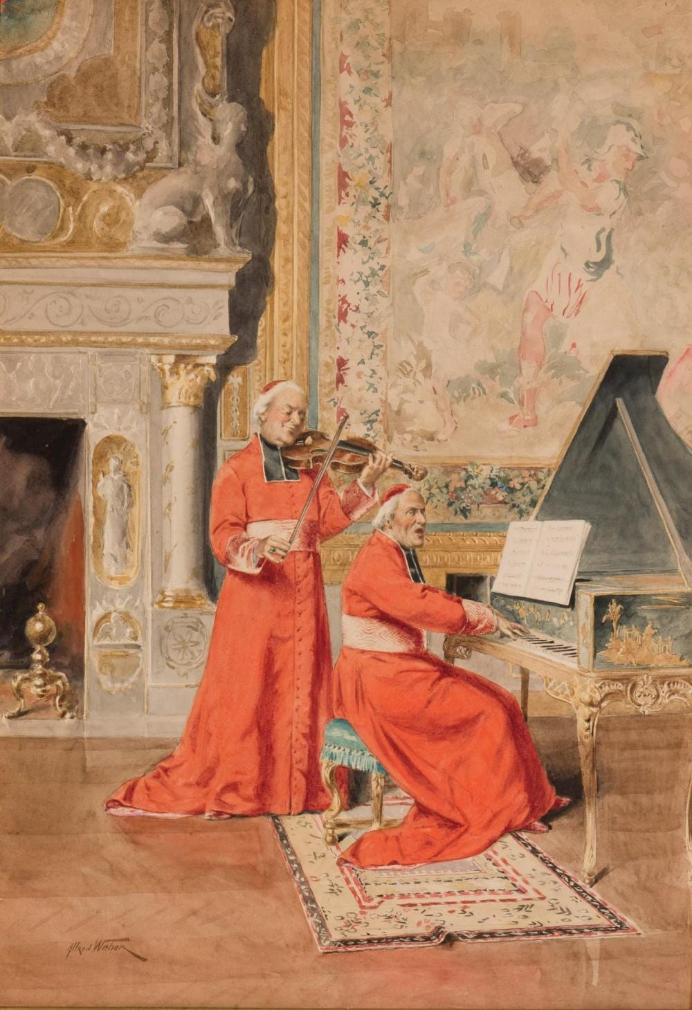 Alfred Weber comparable auction result: alfred weber french 1859 1931