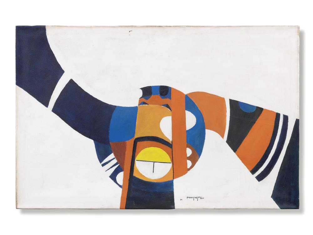 Mohamed Kacimi comparable auction result: mohamed kacimi morrocco 1942 2003 nomadic signs
