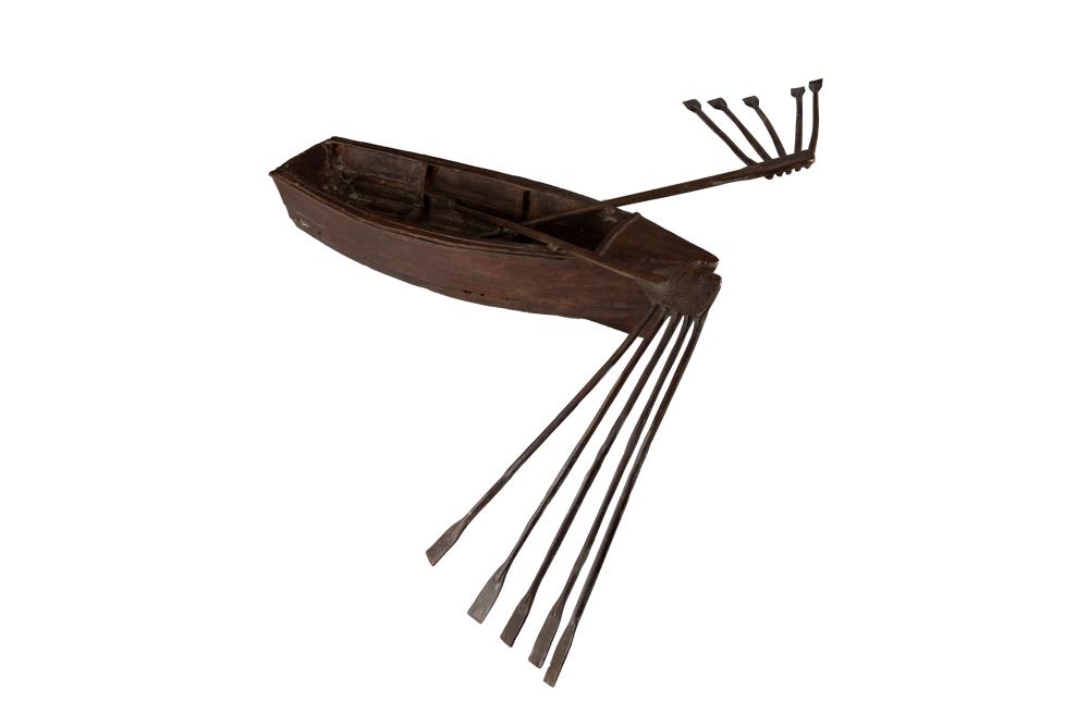 Kcho (1970) Los animales, 2005 Bronce Medidas: 77 x 155 x 25 cm Ed. 6/7 comparable sale