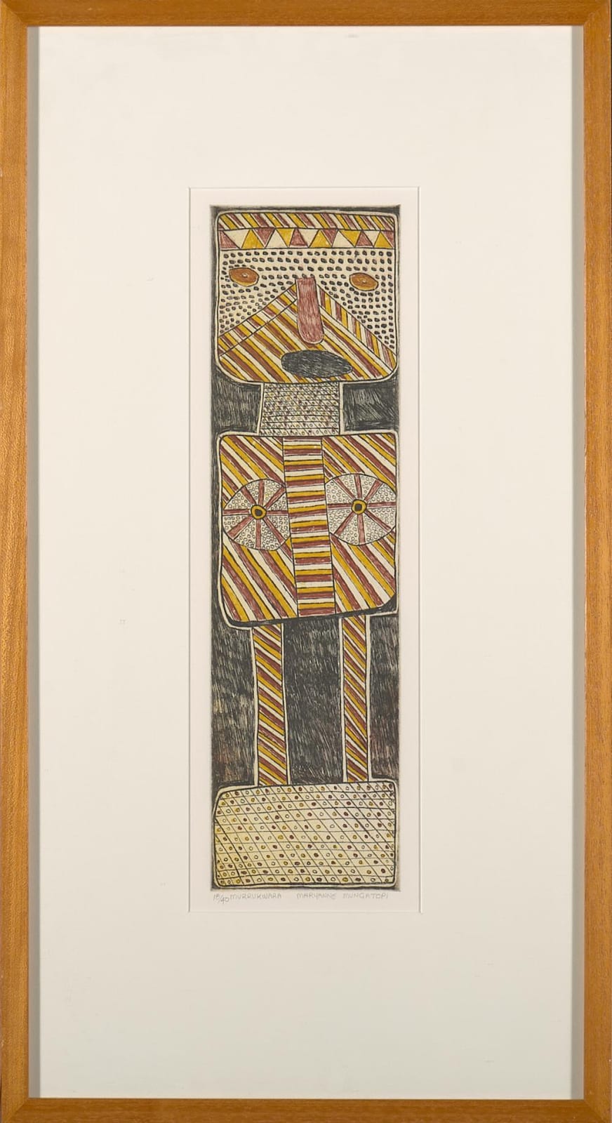 maryanne mungatopi murrukupwara etching ed 27 40 49 x 13 5cm frame size 81 x 44cm provenance the national australia bank ar · Leonard Joel · 2022-11-10 Maryanne Mungatopi comparable auction result: maryanne mungatopi murrukupwara etching ed 27 40 49 x 13 5cm frame size 81 x 44cm provenance the national australia bank ar