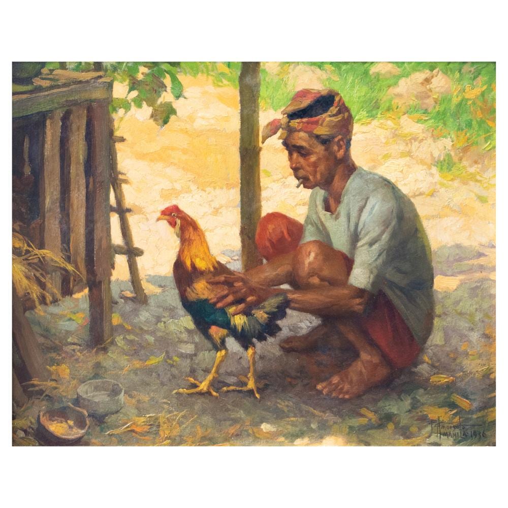 Fernando Amorsolo (1892 - 1972) Sabungero comparable sale