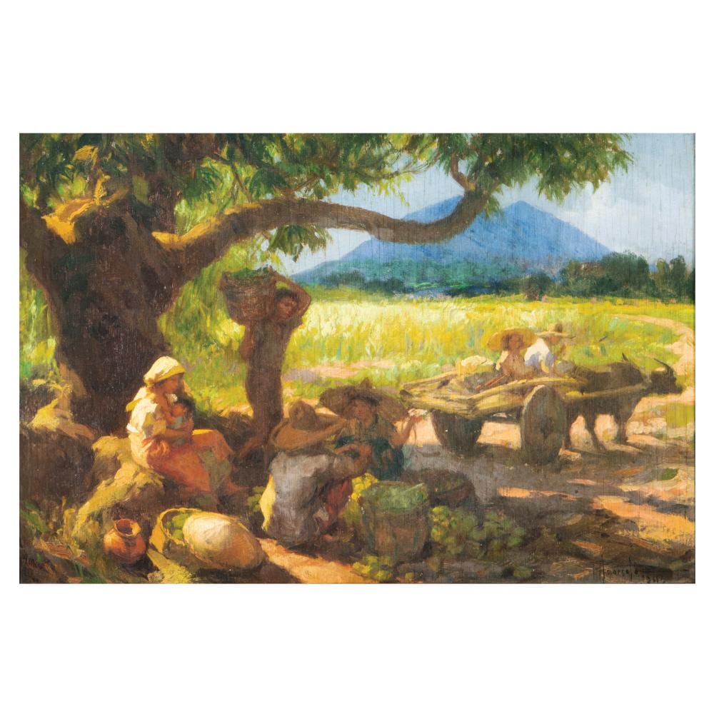 Fernando Amorsolo (1892 - 1972) Under the Mango Tree comparable sale