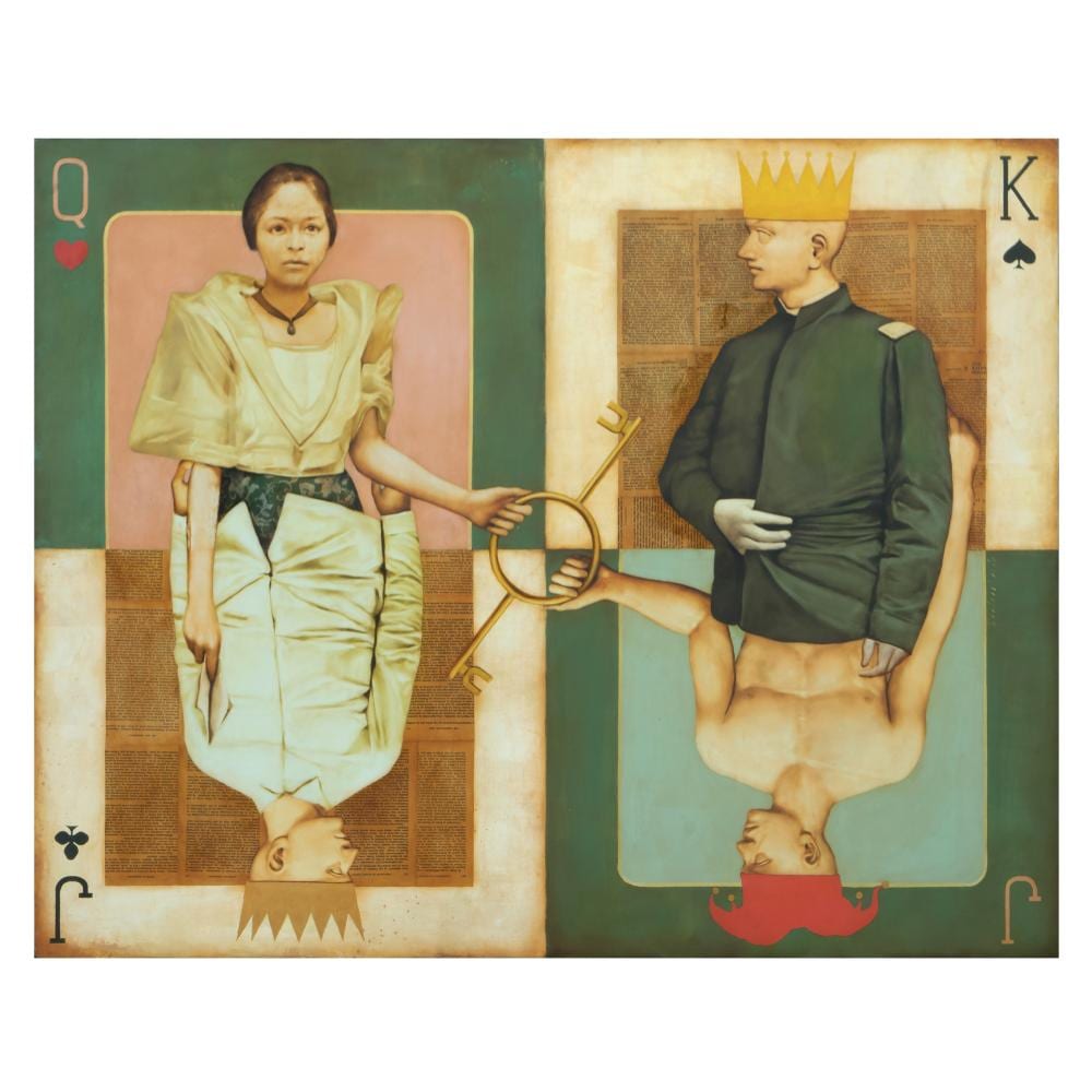 Jose John Santos III (b. 1970) Checkmate comparable sale