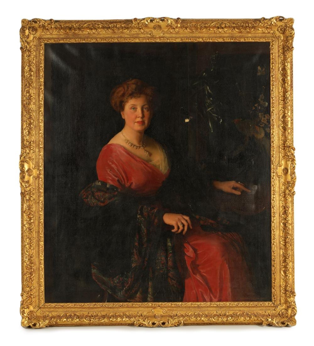 Margaret Lindsay Williams comparable auction result: margaret lindsay williams 1888 1960 an early 20th century portrait of a lady