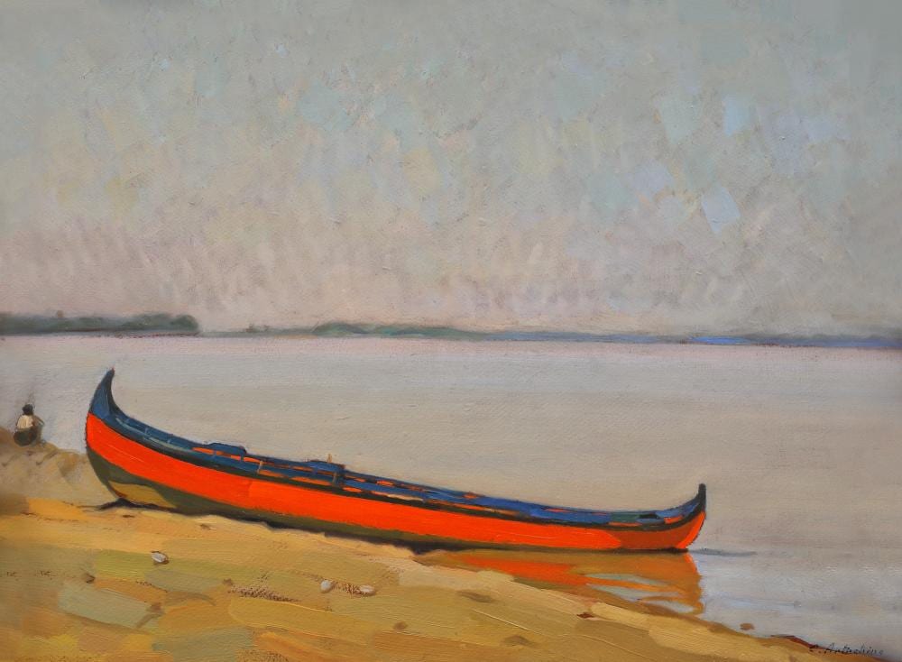 constantin artachino boat on the shore · A10 by Artmark · 2022-11-22 Constantin Artachino comparable auction result: constantin artachino boat on the shore