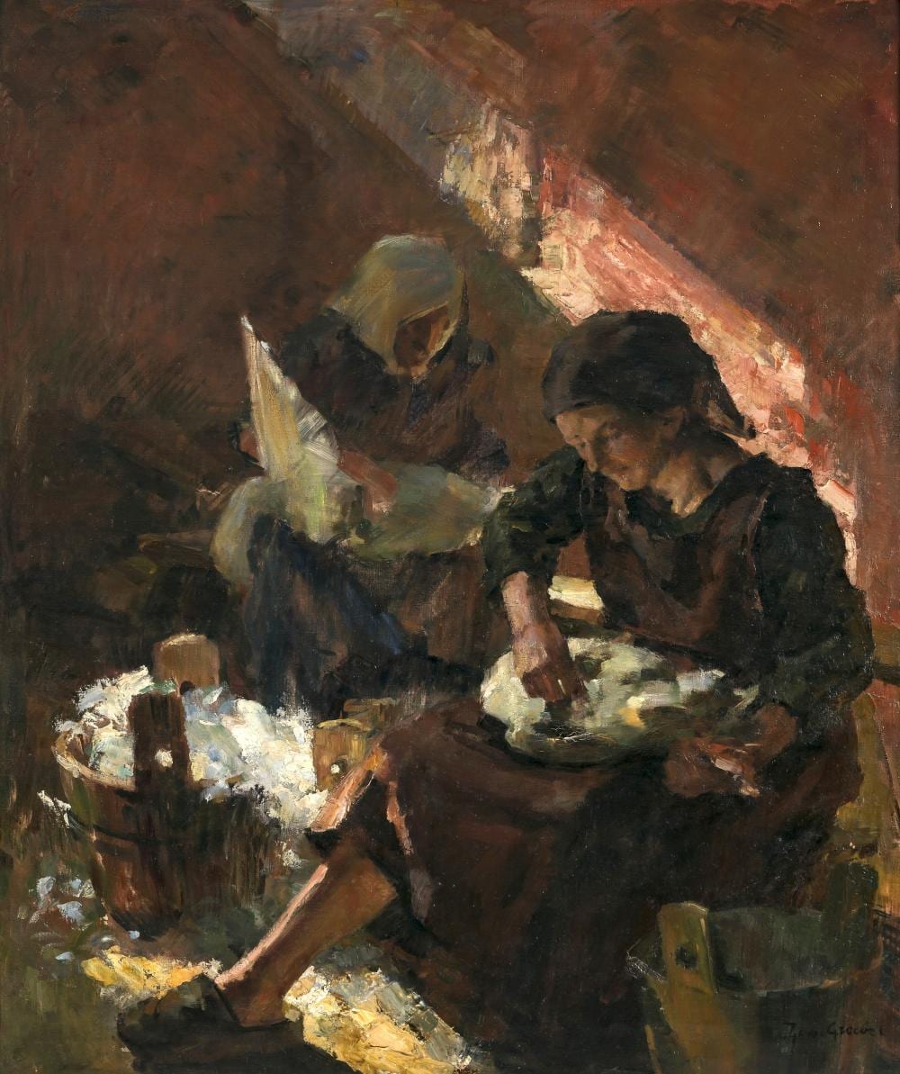 Hermann Groeber comparable auction result: hermann groeber the goose pluckers